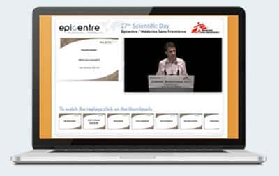 Diffusion événement sur Internet